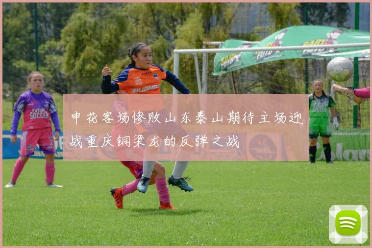 申花客场惨败山东泰山期待主场迎战重庆铜梁龙的反弹之战