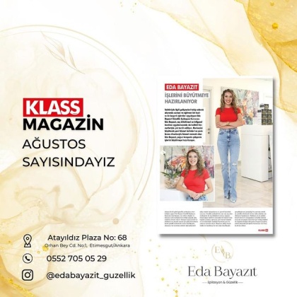 Klass Magazin Ağustos Sayısındayız!